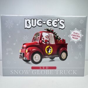 Buc-ee's New LED Truck Snow Globe Battery Operated Christmas Collective